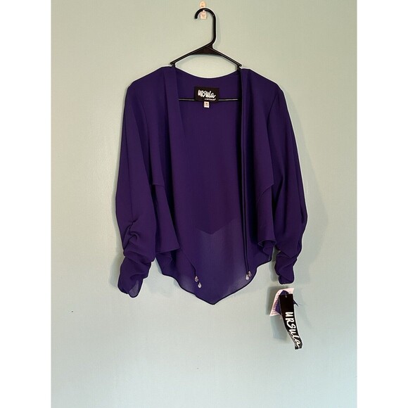 Ursula of Switzerland Blue Cardigan Size 16‎ NWT - Picture 1 of 6